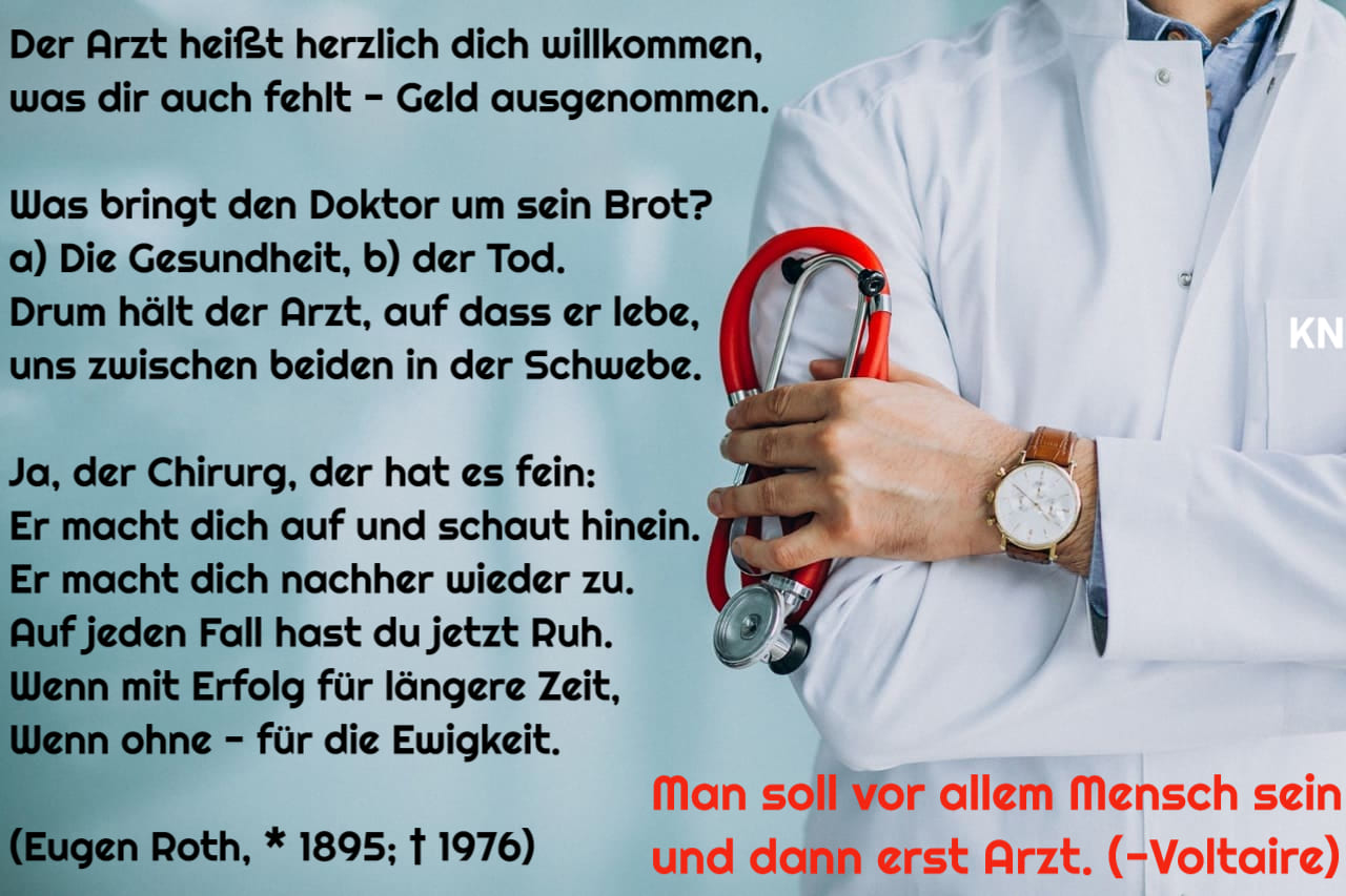 Aerzte_Aerzteschaft_Mediziner_Schulmedizin_Aerztesumpf_Medizinskandal_Gesundheitsschaeden_Geschaeftsmodell_Habgier_Geldgier_Gerd_Reuther_Eugen_Roth_Kritisches-Netzwerk