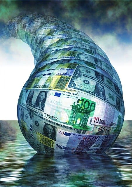 Banknoten-Bargeld-Geldscheine-Euro-Bargeldreserve-Crash-Deflation-Kritisches-Netzwerk-Bargeldpolster-Waehrungscrash-Sparguthaben-Liquiditaet-Notreserve