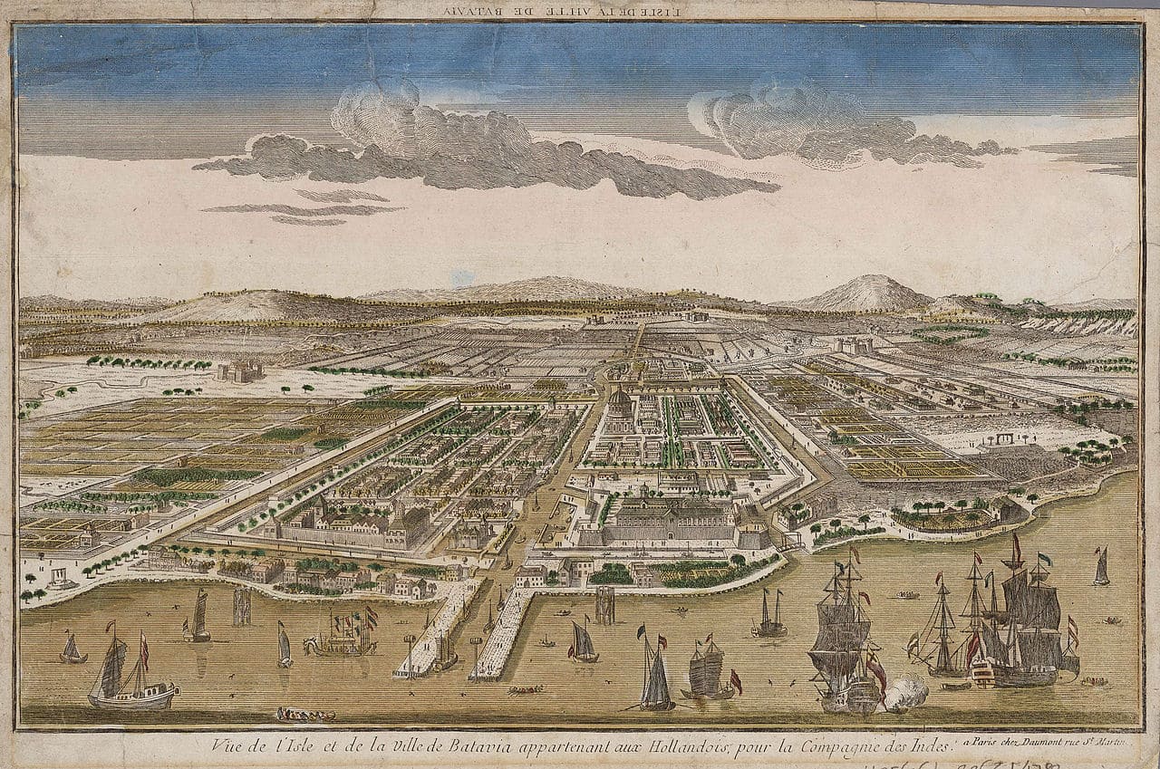 Batavia-1780-Insel-Java-Jakarta-Indonesien-Niederlaendische-Ostindien-Kompanie-Kolonialgeschichte-Kolonialismus-Kritisches-Netzwerk-VOC-Oostindische-Compagnie