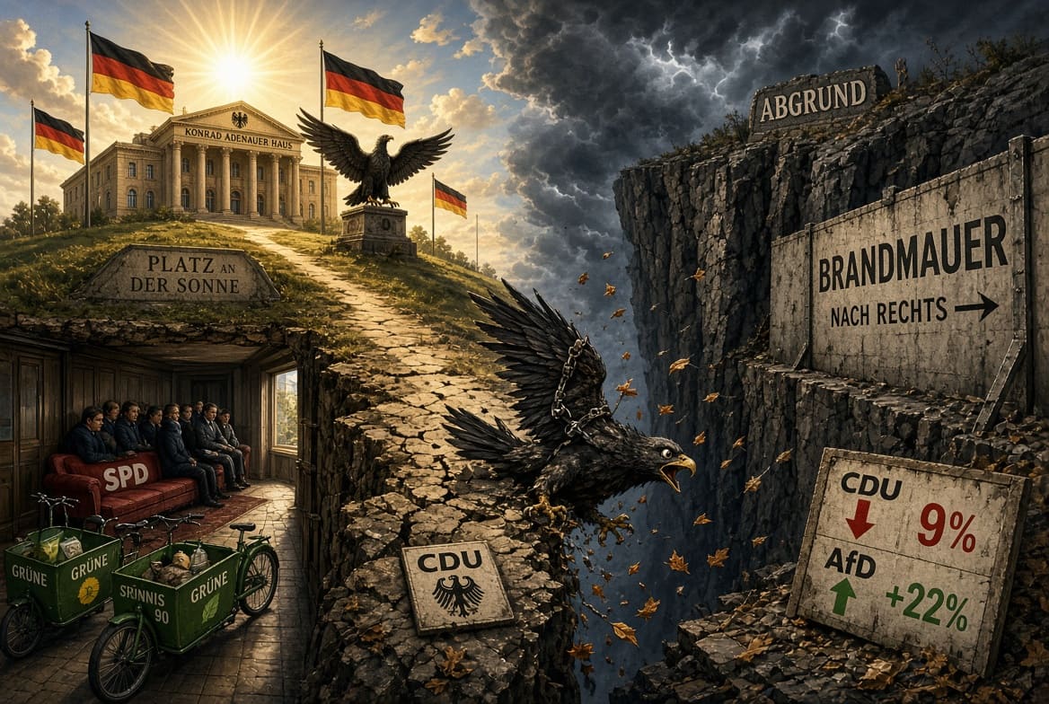 Brandmauer_CDU_Parteisuizid_Selbstzerstoerung_Totalabsturz_Umfragewerte_Brandmauerparteien_Blockparteien_AfD_Alternative_fuer_Deutschland_Selbstzerstoerung_Kritisches-Netzwerk