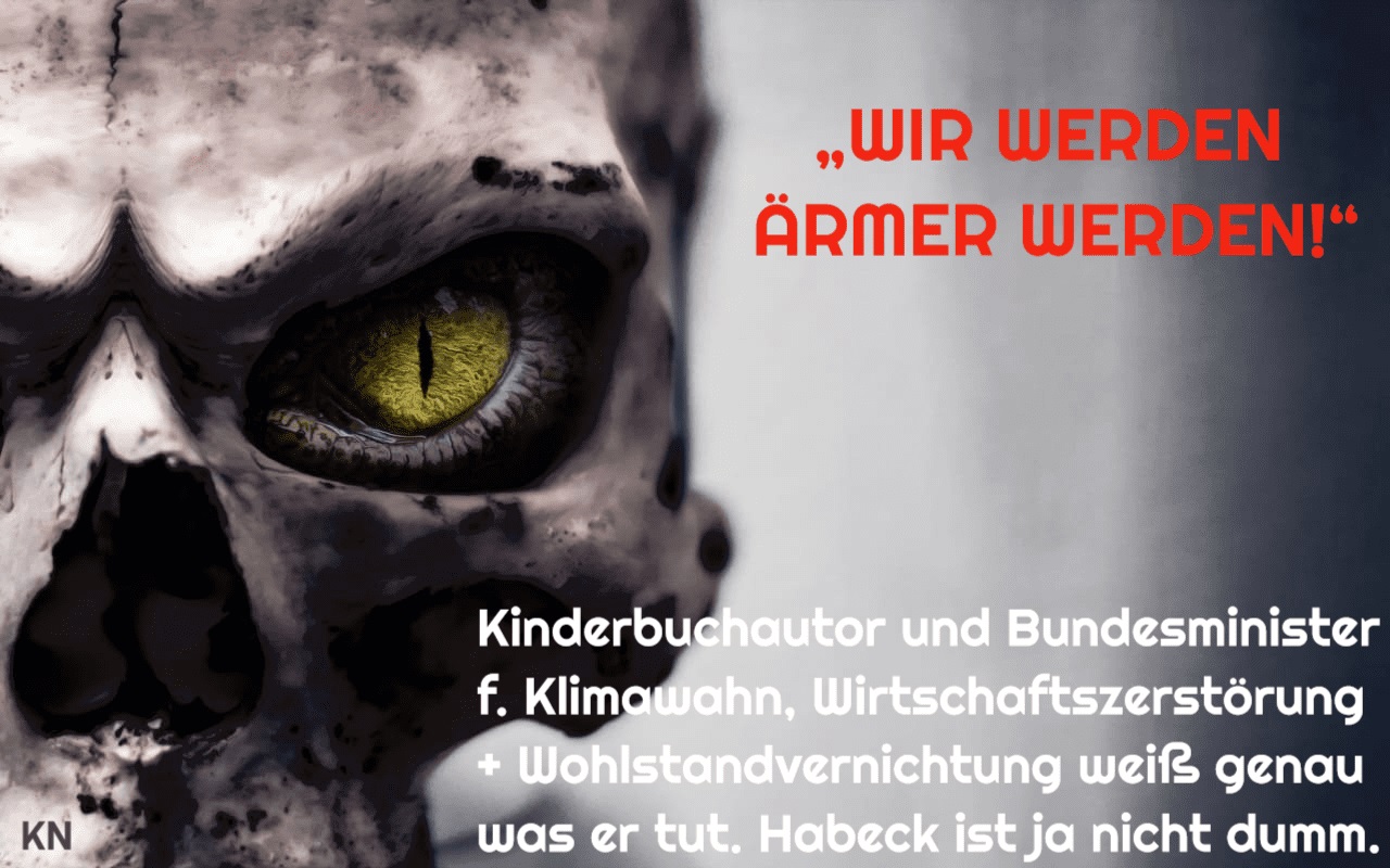 Buendnis-90-Die-Gruenen-Robert-Habeck-Totengraeber-Realitaetsverlust-Klimawahn-Wirtschaftszerstoerungsminister-Wohlstandsvernichter-Klimasekte-Massenarmut-Kritisches-Netzwerk