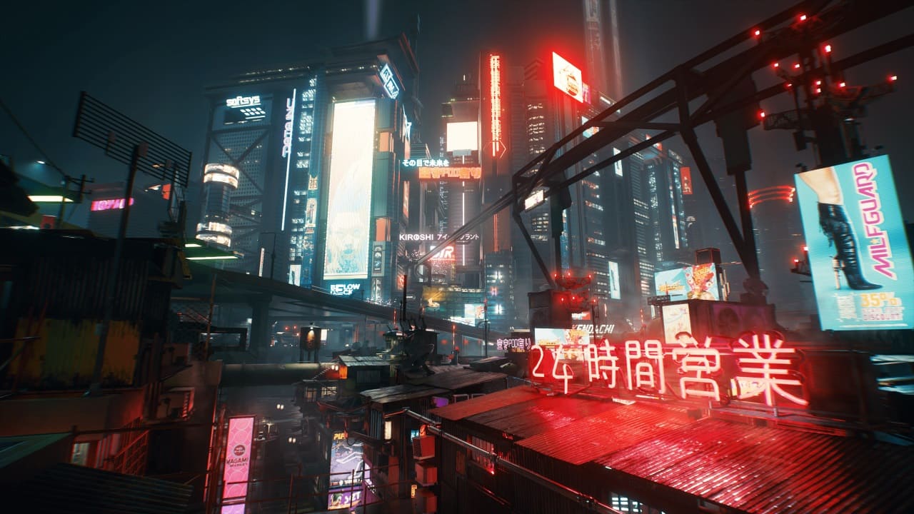 Cyberpunk-2077-Vergnuegungskultur-Zukunftspessimismus-Trivialisierung-erodierende-kollabierende-Spaßgesellschaft-Kollaps-Neo-Kitsch-Megacity-Night City-CD-PROJEKT-RED