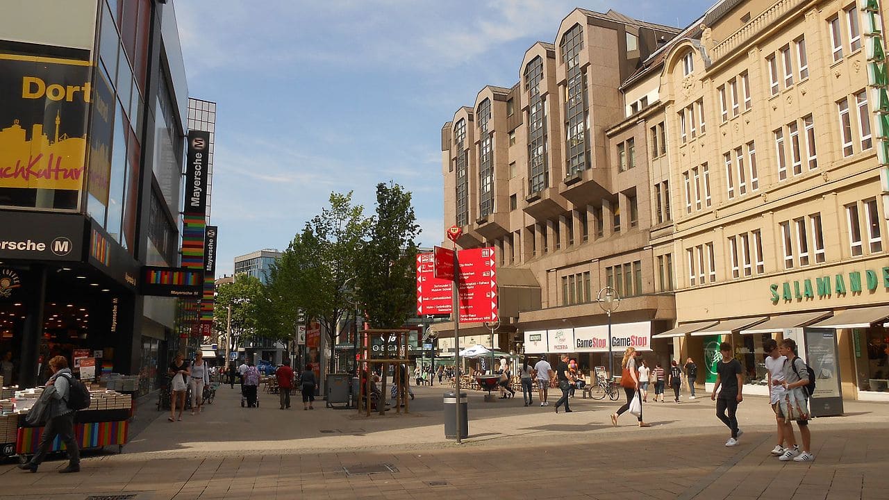 Dortmund-Kampstrasse-Ecke-Westenhellweg-Kosummeile-Hellweg-Dortmunder-Nordstadt-Kritisches-Netzwerk-Flaniermeile-Mallinckrodtstrasse-Nordmarkt-Hansastrasse
