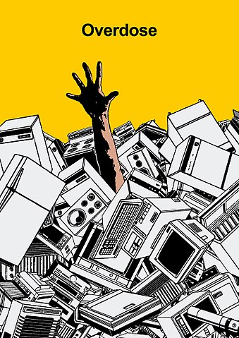 Elektroschrott-Overdose-Overconsumption-Elektroschrottberg-Muellberge-Ueberflussgesellschaft-Wegwerfgesellschaft-Wegwerfindustrie-Kritisches-Netzwerk-Elektrogeraete