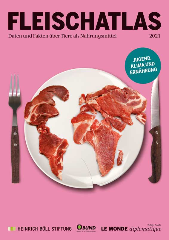 Fleischatlas-2021-Heinrich-Boell-Stiftung-BUND-Fleischproduktion-Schweinefleischproduktion-Schweinefleischueberangebot-Schweinefleischverbrauch-Kritisches-Netzwerk