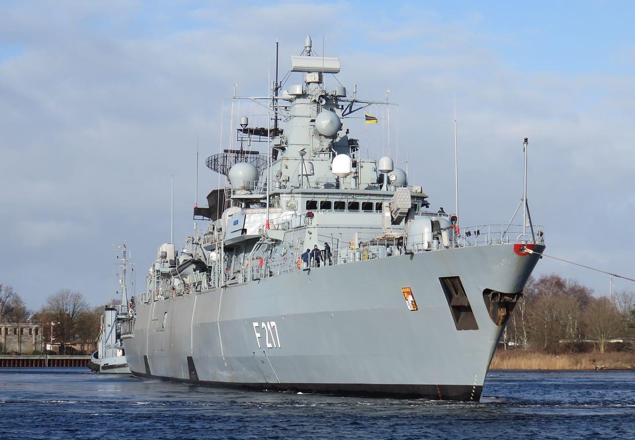 Fregatte-Bayern-Deutschen-Marine-Typ-F123-Brandenburg-Klasse-Kriegsschiff-Kritisches-Netzwerk-Fregattengeschwader-Wilhelmshaven-Indo-Pazifik-Indopazifik-Weltregion