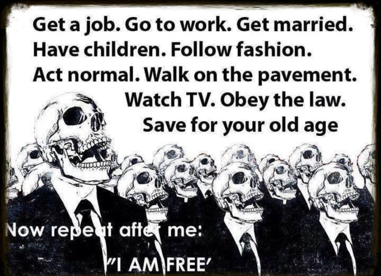 Freiheit_Pseudofreiheit_Unfreiheit_Fremdbestimmung_Anpassung_Angepasstheit_Konformismus_Konformitaet_Konditionierung_Alltagszwaenge_Kritisches-Netzwerk