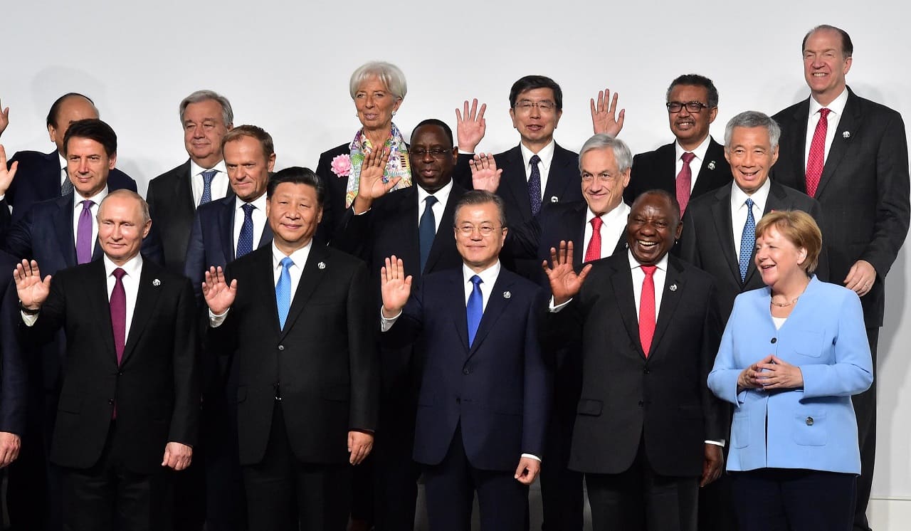 G20-2019-Leaders-Summit-Osaka-Japan-Gipfelpropaganda-Neoliberalismus-Kritisches-Netzwerk-Freihandelsabkommen-Freihandelszone-Weltregierung-Weltregime-Cyril-Ramaphosa