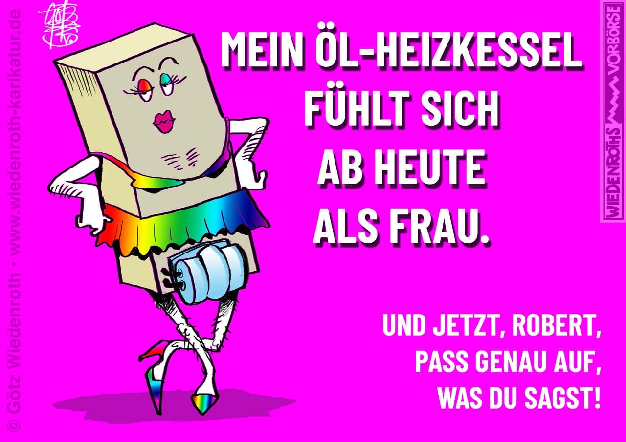 Genderwahn_Oelheizkessel_Oelheizung_Heizungsgesetz_Geschlechtsentscheidung_Geschlechtsidentitaet_Geschlechtsoption_Genderschwachsinn_Gebaeudeenergiegesetz_Kritisches-Netzwerk
