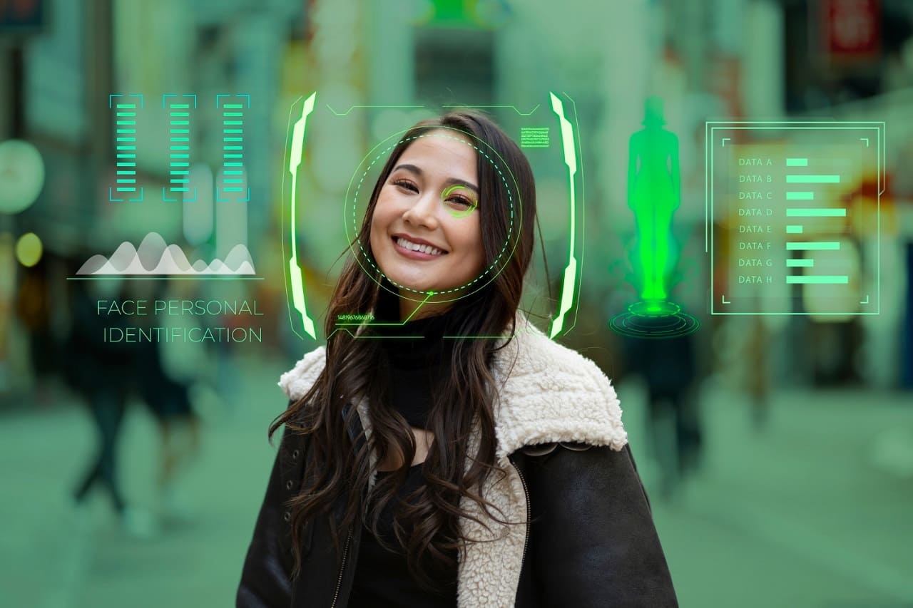 Gesichtsabdruck_Gesichtszuegeerkennung_merkmalsbasierte_Gesichtserkennung_Gesichtsanalysator_Personenidentifizierung_Gesichtserkennungstechnologie_Gesichtersuche_Kritisches-Netzwerk