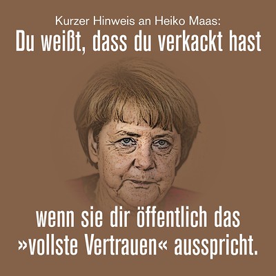 Heiko-Maas-Angela-Merkel-vollstes-Vertrauen-Kritisches-Netzwerk-NATO-Vasallen-Transatlantiker-transatlantische-Buendnistreue-Selbstinszenierung-Kriegsrhetorik