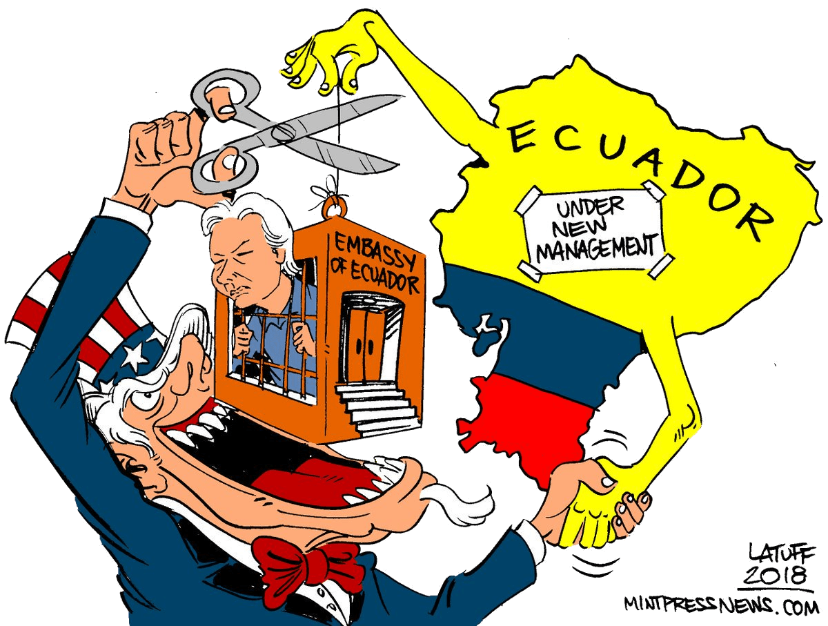 Julian-Assange-Lenin-Boltaire-Moreno-Garces-Ecuador-Rafael Correa-Ecuadorian-embassy-WikiLeaks-whistleblower-extradition-Staatsfeind-Kritisches-Netzwerk-Landesverraeter