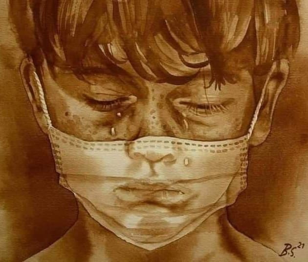 Kindertraenen-Kindesmisshandlung-Maskendressur-Maskengeneration-Maskenpaedagogik-Kritisches-Netzwerk-Rueckatmung-Kinderlungenvolumen-Sauerstoffmangel-Resilienz