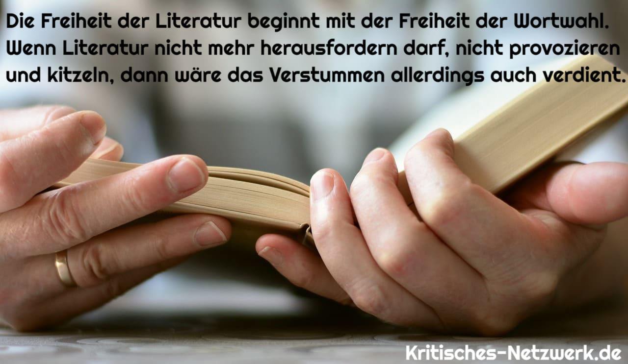 Literatur_Freiheit_Wortwahl_Sensitivity_Reader_reading_Provokation_Literaturfreiheit_Literaturzensur_Literaturverstuemmelung_Sensibilitaetsleser_Kritisches-Netzwerk