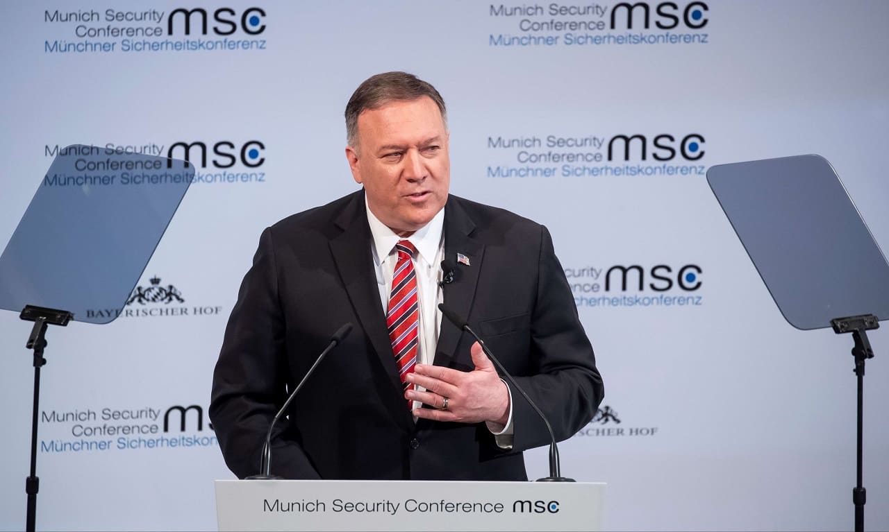 Mike-Michael-Richard-Pompeo-Secretary-of-State-Kritisches-Netzwerk-warmonger-Kriegstreiber-Republican Party-Republicans-russophobia-Kriegsrhetorik-Kriegstrommler