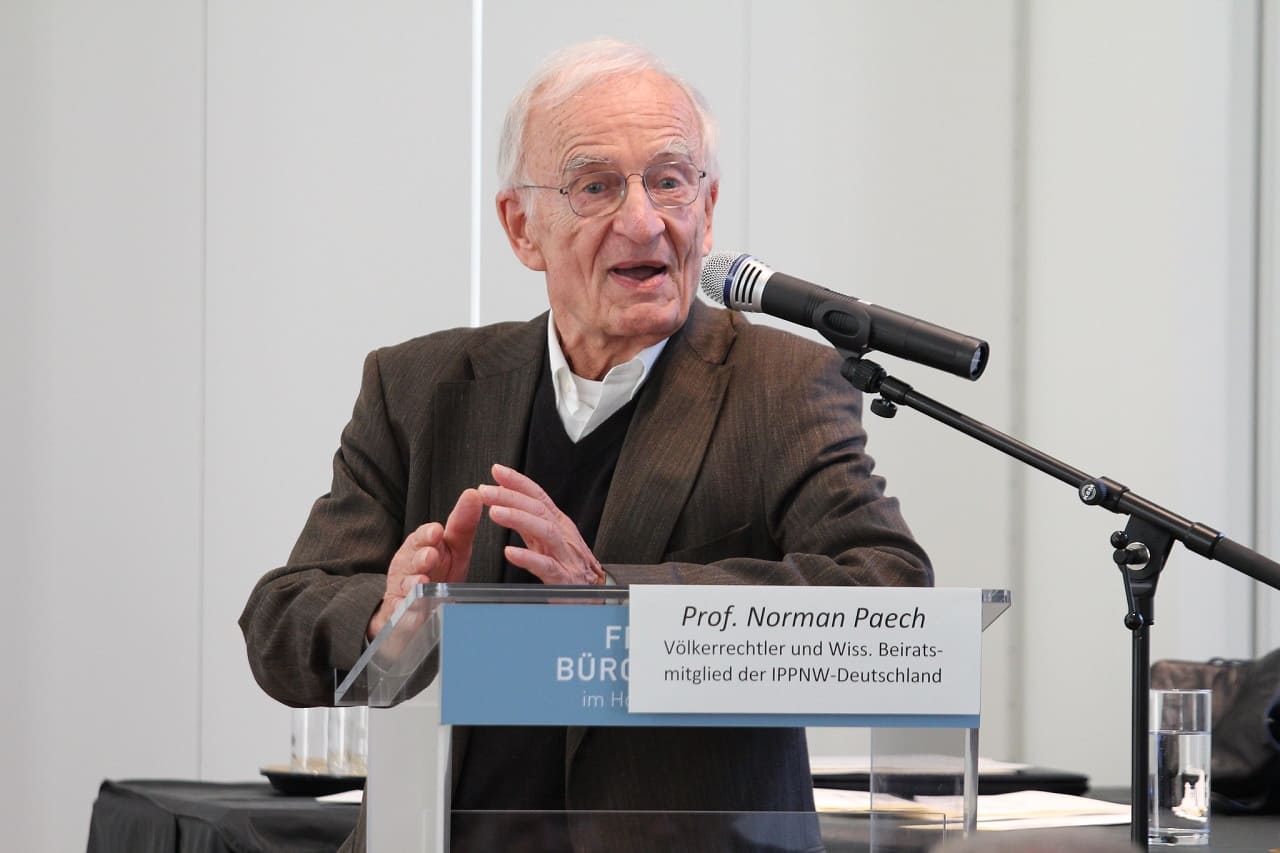 Norman-Paech-IPPNW-Voelkerrechtsbruch-Voelkerrecht-Kritisches-Netzwerk-Menschenrechte-Gaza-Israel-IALANA-Israelis-Palaestinenser-Minderheitenschutz-Selbstbestimmung