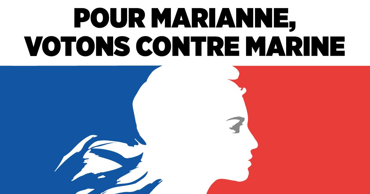 pour_marianne_votons_contre_marine_le_pen_cfdt_philippe_martinez_front_national_peste_ou_cholera_xenophobie_racisme_rassismus_kritisches_netzwerk_la_liberte_guidant_le_peuple.jpg
