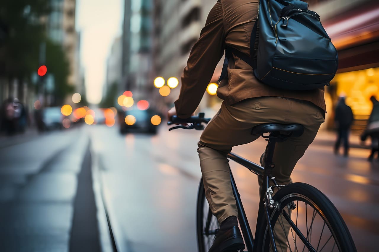 Radfahrende-Radfahrer-Radspur-Velofahren-Velofahrer-Veloverkehr-Pop-Up-Radwege-Dekarbonisierung-Demobilisierung-des-Autoverkehrs-Kritisches-Netzwerk