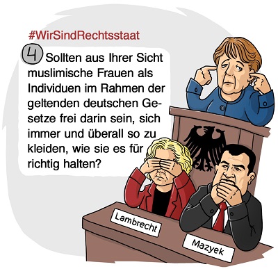 Rechtsstaat-4-Muslima-Muslime-muslimische-Frauen-Verschleierung-Vollverschleierung-Tschador-Burka-Niqab-Ganzkoerperschleier-Kritisches-Netzwerk-Scharia-Islam