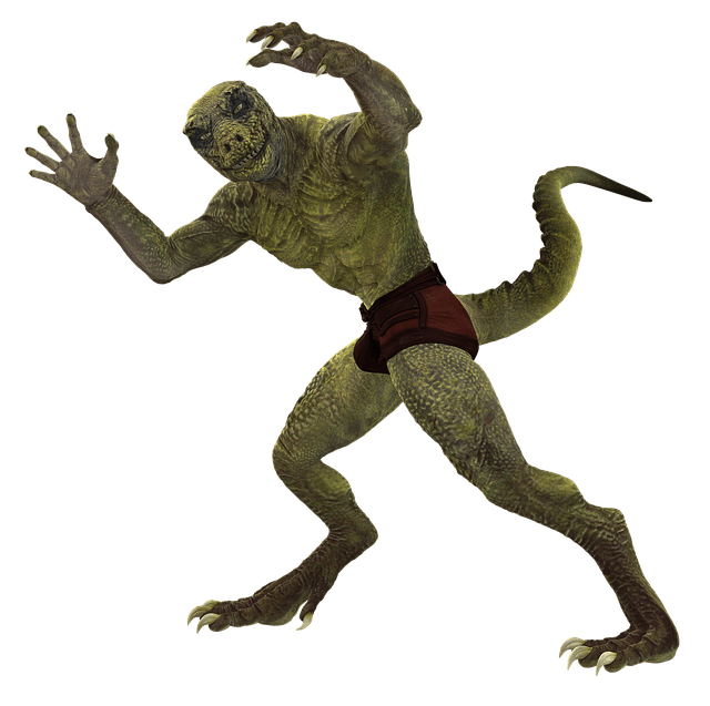 Reptiloid-Reptiloide-Reptilianer-Echsenmensch-reptilienartige-Ausserirdische-Kritisches-Netzwerk-fiktionale-Wesen-menschliches-Aussehen-lizard-people