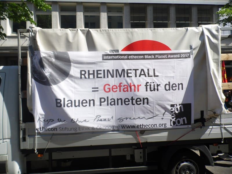 Rheinmetall-Umweltverschmutzung-Kritisches-Netzwerk-Waffenexporte-Waffenindustrie-Ruestungsexporte-Ruestungskonzerne-Kriegstreiber-Ruestungskonzern-Panzerbauer