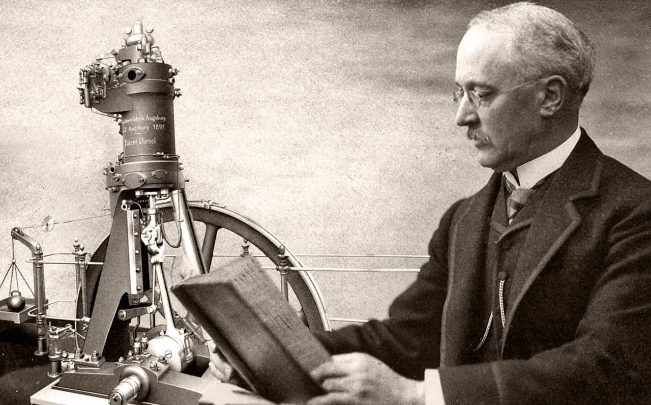 Rudolf_Diesel_Dieselmotor_Dieselmotoren_Erfinder_Ingenieurskunst_Ingenieurverstand_Verbrennungskraftmaschinen_Verbrennungsmotor_Verbrennerverbot_Waermekraftmaschine_Kritisches-Netzwerk 
