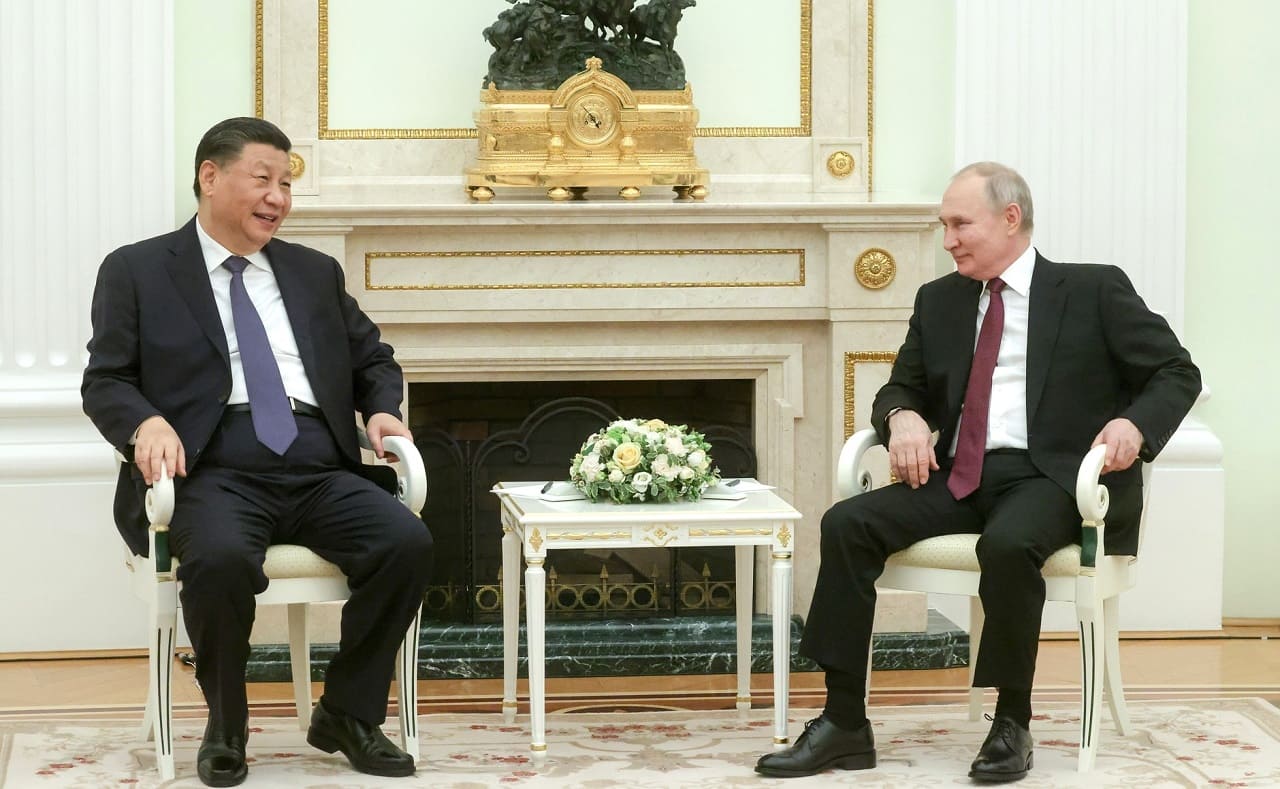 Russisch-chinesische-Gespraeche-2023-0-Xi-Jinping-Wladimir-Putin-Partnerschaft-Wirtschaftskooperation-Handelsbeziehungen-Kritisches-Netzwerk