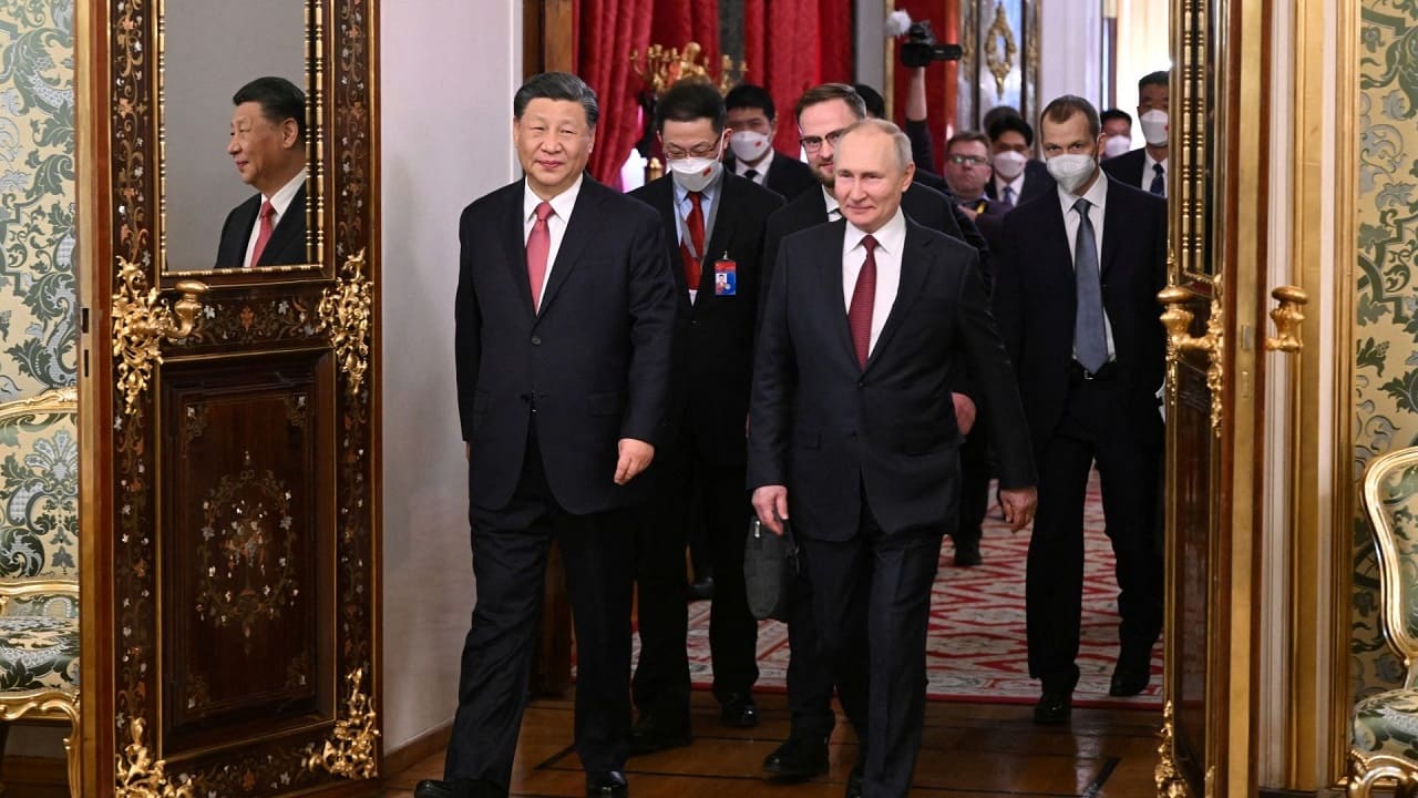Russisch-chinesische-Gespraeche-2023-1-Russian-Chinese-talks-Moskau-Moscow-bilaterales-Handelsabkommen-strategische-Interaktion-Kritisches-Netzwerk