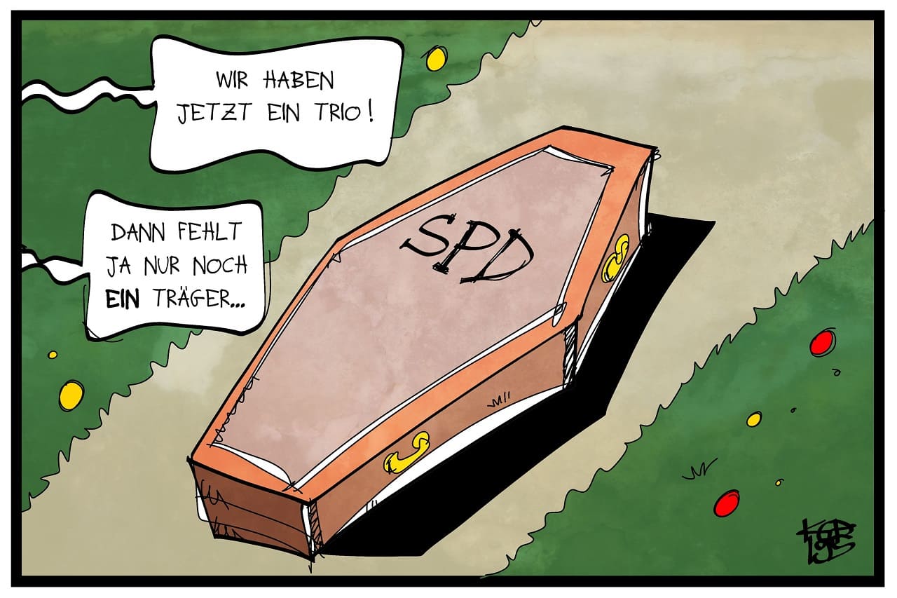 SPD-Sargtraeger-Selbstaufloesung-Selbstzerstoerung-Baetschi-Andrea-Nahles-Totengraeberin-Volkspartei-Sozialdemokraten-Sozialdemokratie-Kritisches-Netzwerk-Waehlerschwund