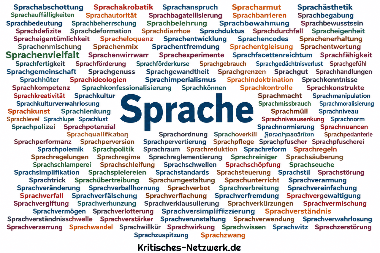 Sprache_Sprachgebrauch_Sprachmissbrauch_Sprachkultur_Kulturgut_Sprachpervertierung_Sprachverfaelschung_Sprachverfremdung_Sprachvergewaltigung_Verbalradikalismus_Kritisches-Netzwerk