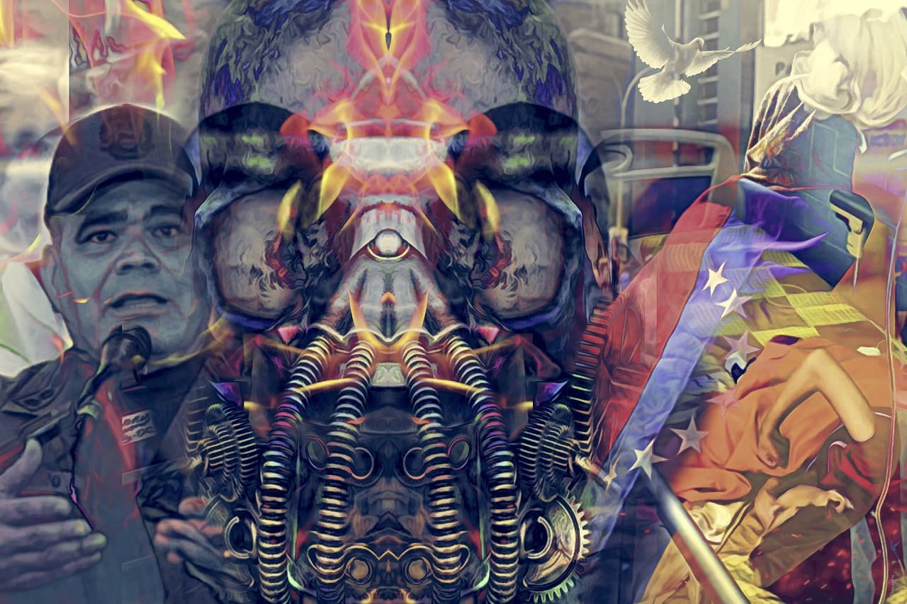 Venezuela-Los-Monstruos-Nicolas-Maduro-pseudosocialism-Pseudosozialismus-Pseudosozialist-Kritisches-Netzwerk-Nepotismus-Vetternwirtschaft-Boliburgueses-Caracas