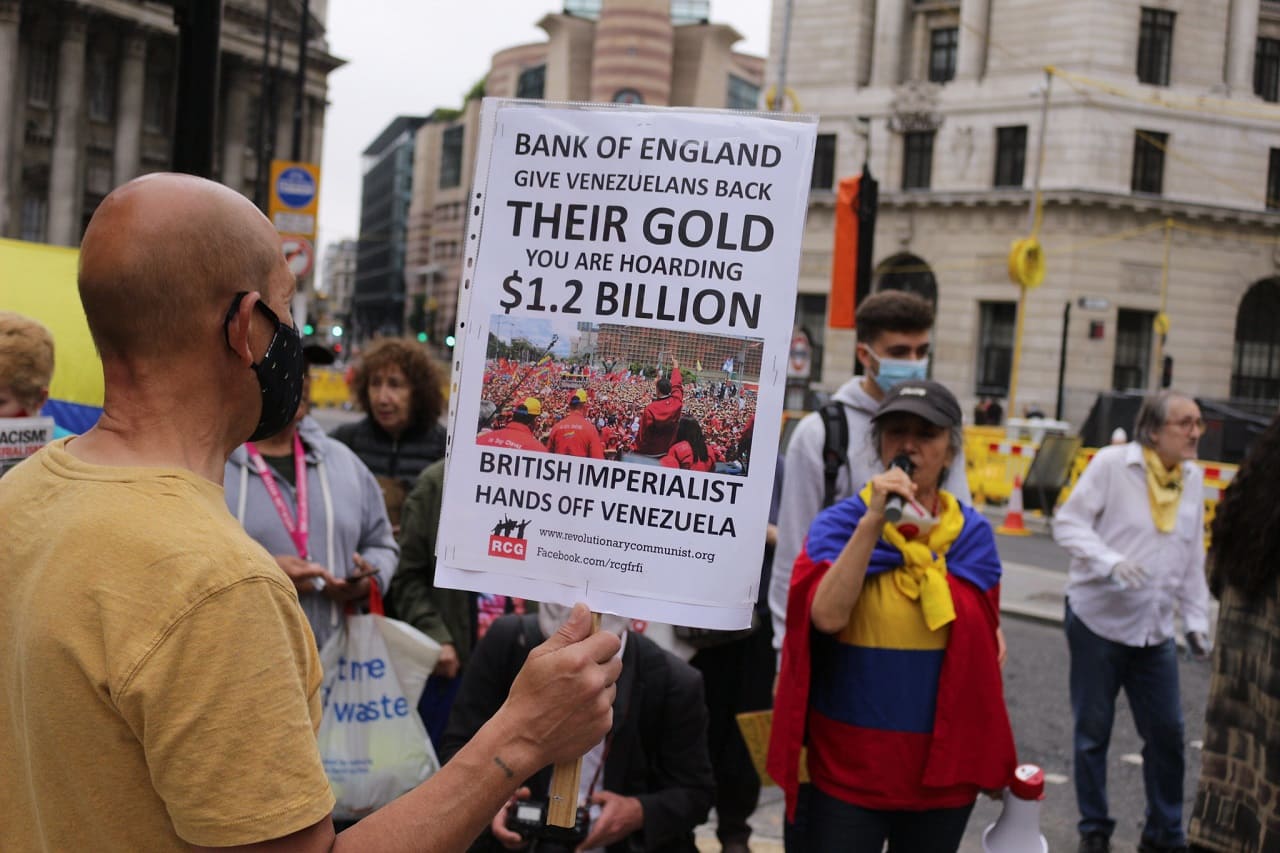 Venezuela-venezolanisches-Venezuelan-gold-Bank-of-England-British-imperialist-Britains-theft-High-Court-Kritisches-Netzwerk-Caracas-Juan-Guaido-Wertewesten