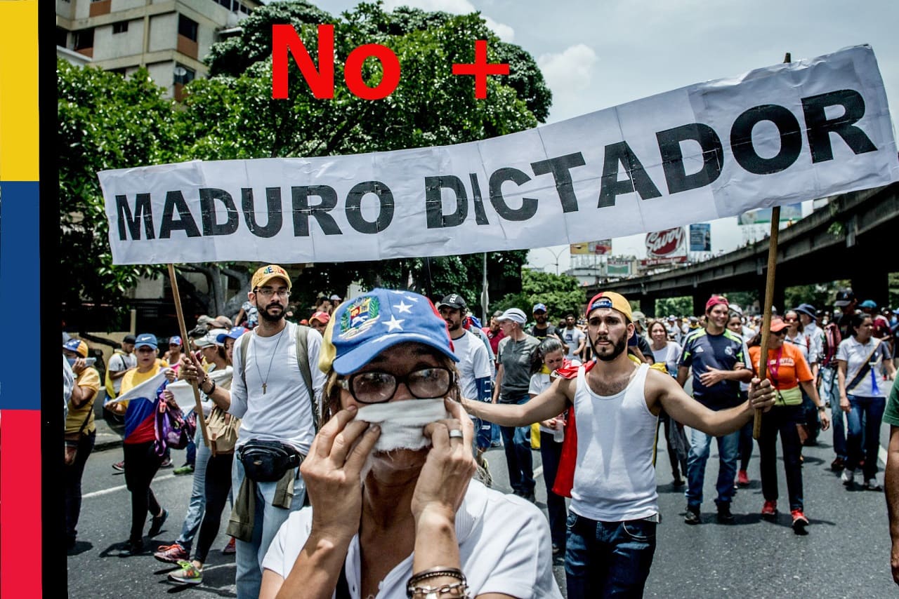 Venezuela_Nicolas_Maduro_dictador_Widerstand_Revolution_Buergerproteste_Kritisches_Netzwerk_Repression_Staatsterrorismus_Scheindemokratie_Gewaltmonopol_Korruption_Oligarchie