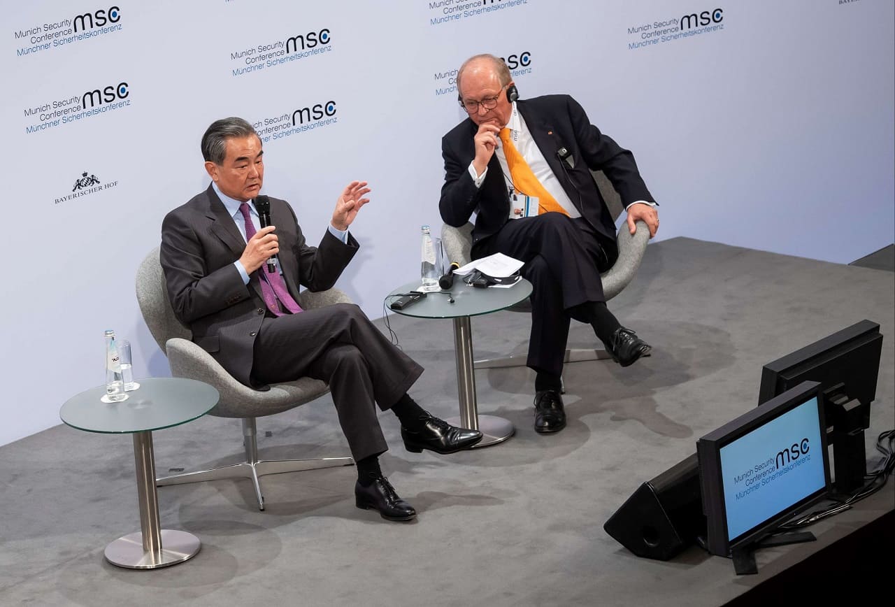 Wang-Yi-China-chinesischer-Aussenminister-state-councilor-Beijing-Kritisches-Netzwerk-Communist-Party-Shanghaier-Organisation-Zusammenarbeit-SOZ