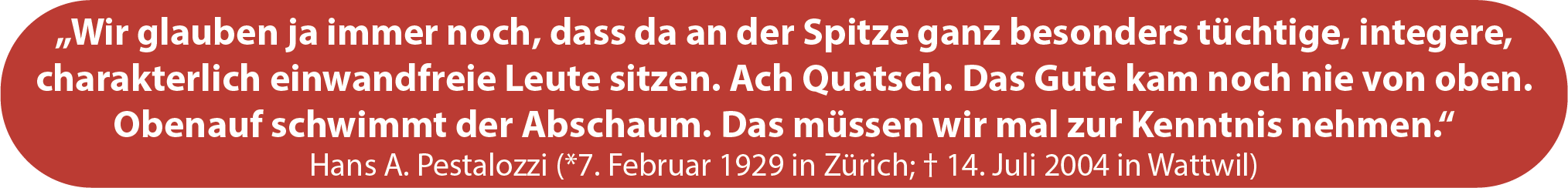 Widerstand-Abschaum-Elite-Eliten-Hans-Adolf-Pestalozzi-Rebellion-Systemveraenderung-positive-Subversion-Auf-die-Baeume-ihr-Affen-Kritisches-Netzwerk-Migros-ziviler-Ungehorsam